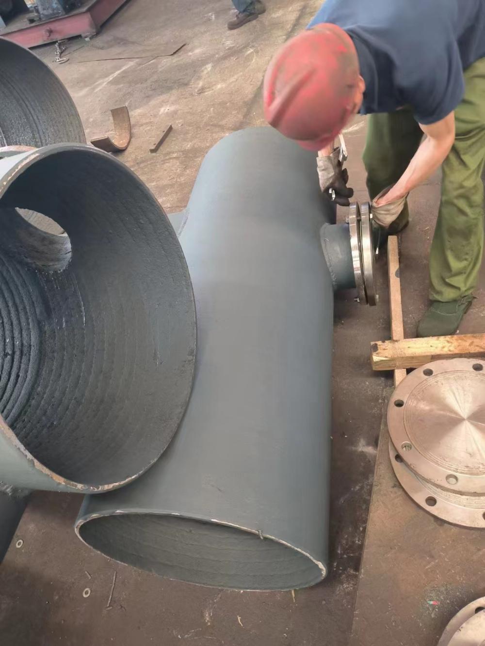 江苏耐磨钢管，堆焊耐磨钢管，内壁堆焊耐磨管